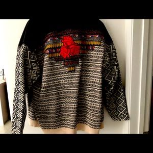 Free People Embelisshed Jacket Rare Item